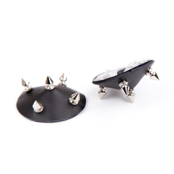 Nipple Covers with Spikes Black - Image 4