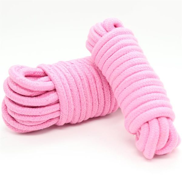 Bondage Cotton Rope 10 Meter Pink - Image 2