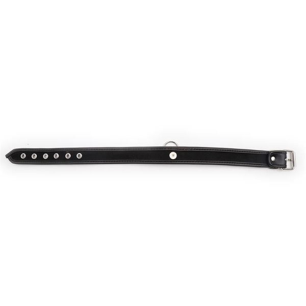 Collar with Hoop Black - Image 5