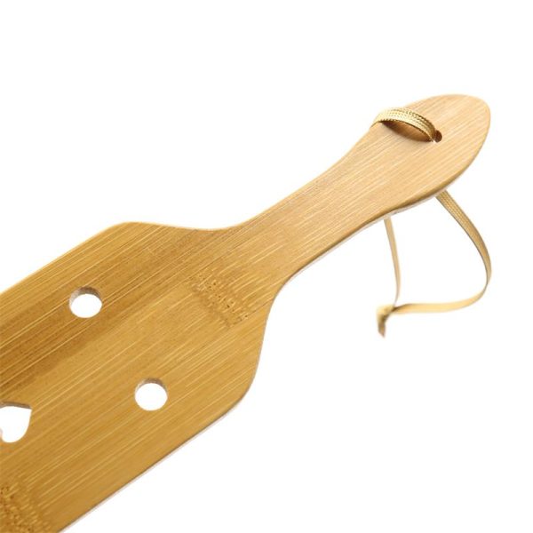 Bamboo Paddle with Hearts 33 cm - Image 5
