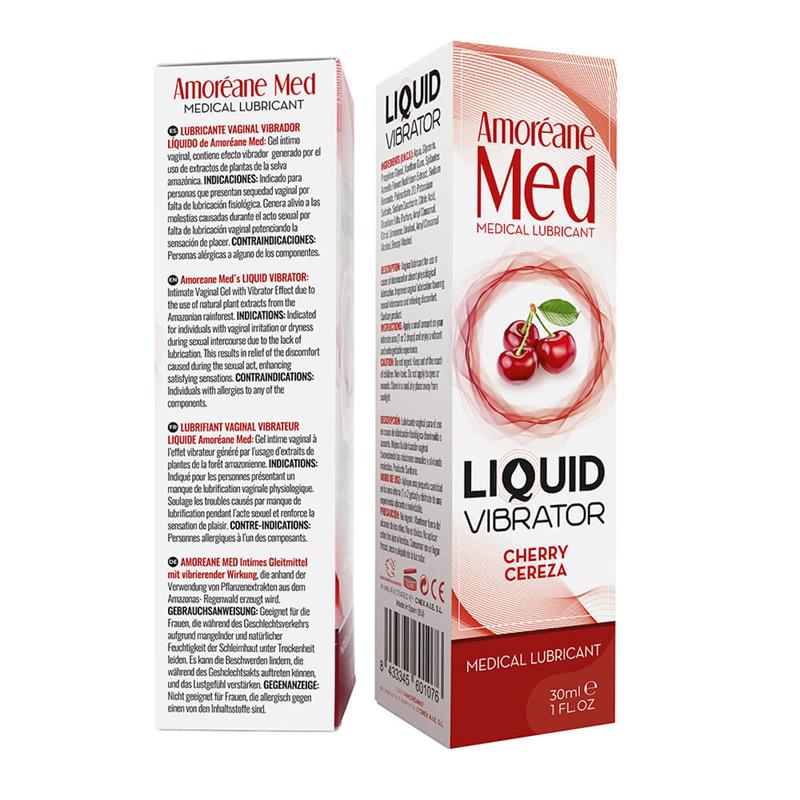 Liquid Vibrator Cherry Flavor 30 ml - Image 3