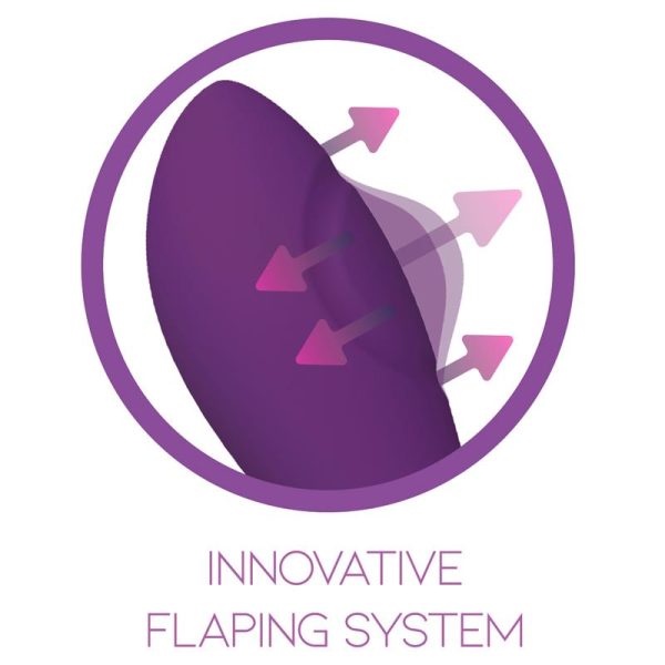 No. Nine G-Spot Vibrator Flap Function Magnetic USB Silicone - Image 6
