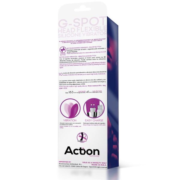 No. Ten G-Spot Hyper-Flexible Vibe Magnetic USB Silicone - Image 6