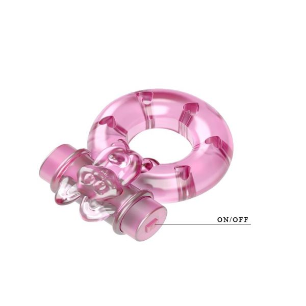 Cock Ring with Vibrating Bullet Rabbit - Image 7