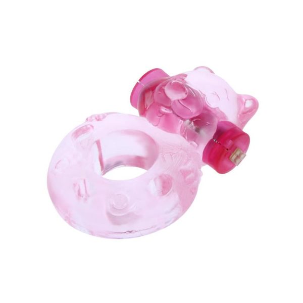 Cock Ring with Vibrating Bullet Bear - Image 2