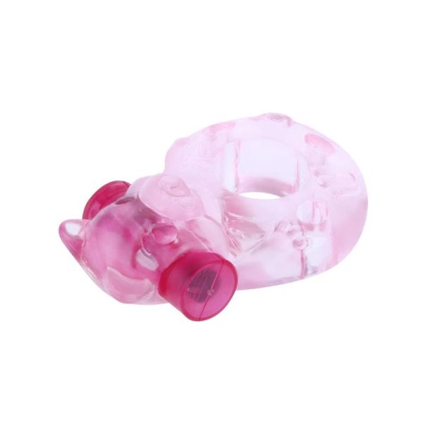 Cock Ring with Vibrating Bullet Bear - Image 3