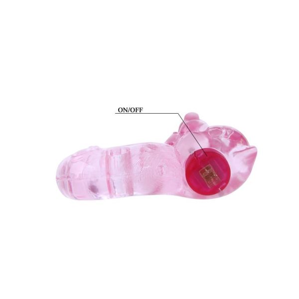 Cock Ring with Vibrating Bullet Bear - Image 5