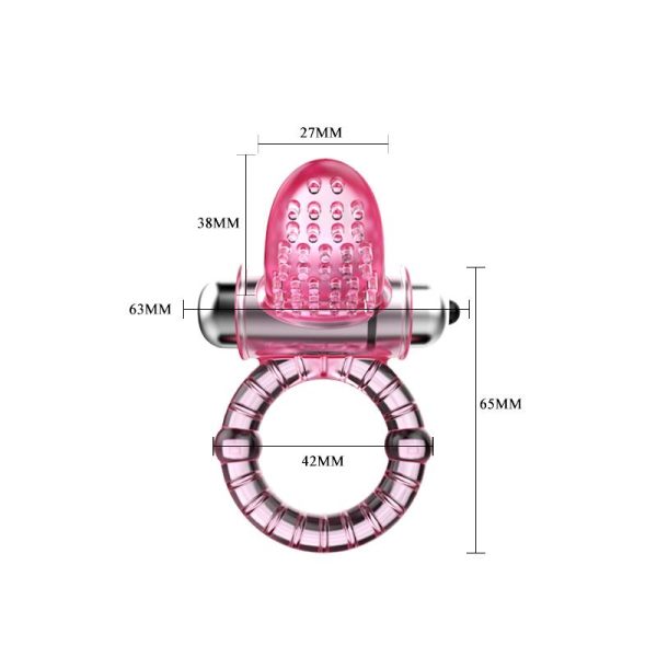 Sweet Vibrating Ring Pink - Image 3