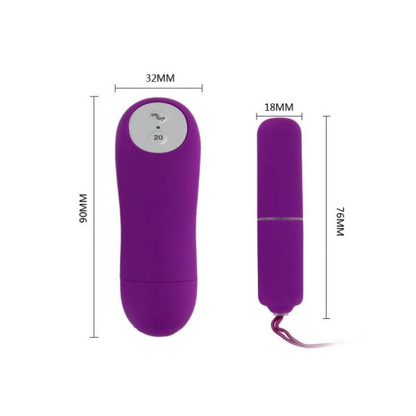 Vibrating Bullet Magic X20 Purple - Image 4