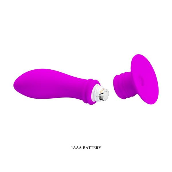 Pretty Love Vibrating Butt Plug Purple - Image 7