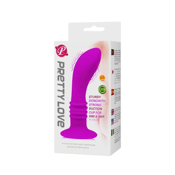 Pretty Love Vibrating Butt Plug Purple - Image 8
