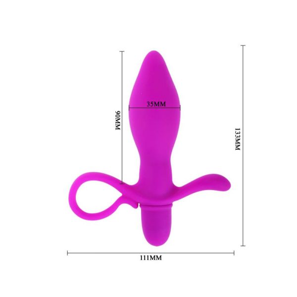 Butt Plug with Vibration Taylor Purple - Image 5