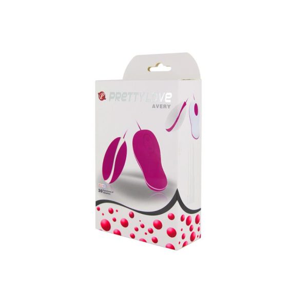 Vibrating Egg Avery Pink and White - Image 5