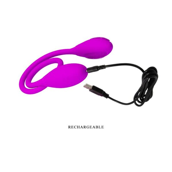 Pretty Love Vibrating Eggs Snaky Vibe Purple - Image 7