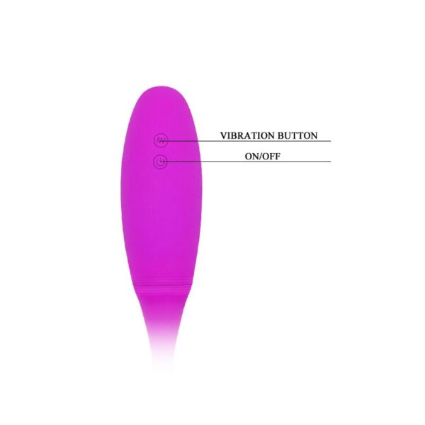 Pretty Love Vibrating Eggs Snaky Pink - Image 4