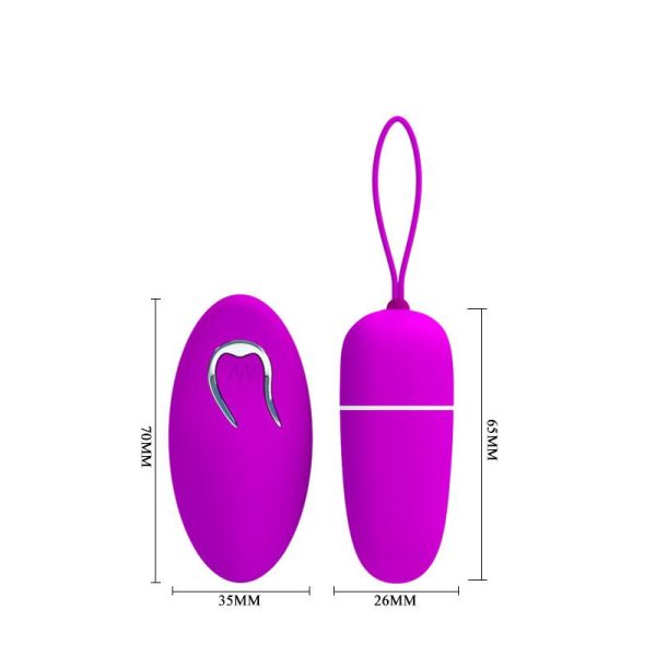 Pretty Love Vibrating Egg Bradley Purple - Image 4