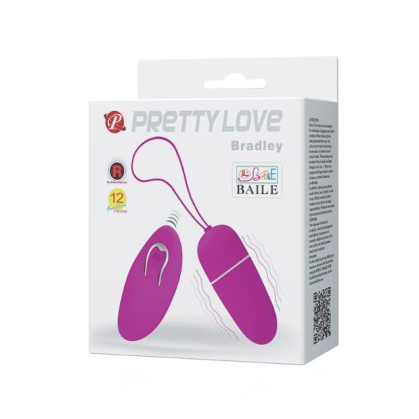 Pretty Love Vibrating Egg Bradley Purple - Image 8