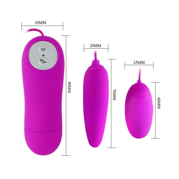 Pretty Love Vibrating Egg Irma Purple - Image 4