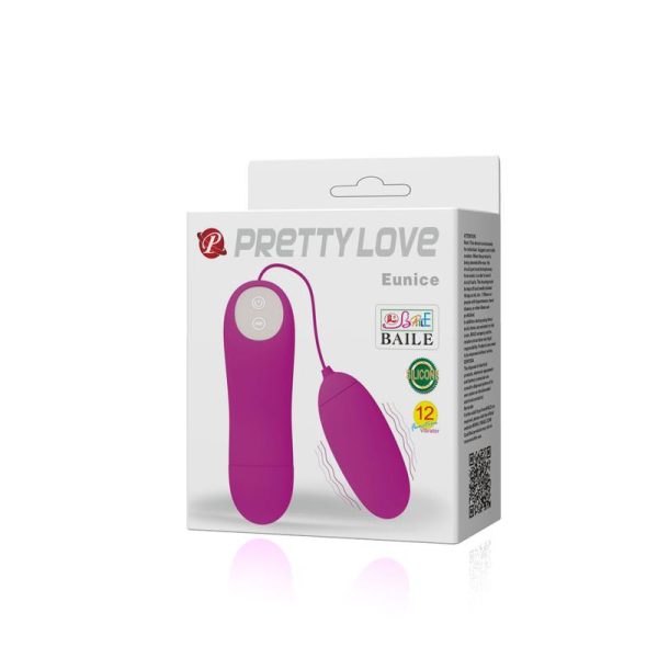 Pretty Love Vibrating Egg Eunice Purple - Image 7