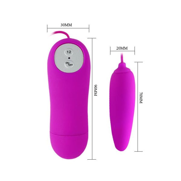 Pretty Love Vibrating Egg Harriet Purple - Image 4