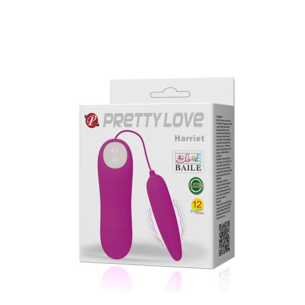Pretty Love Vibrating Egg Harriet Purple - Image 7