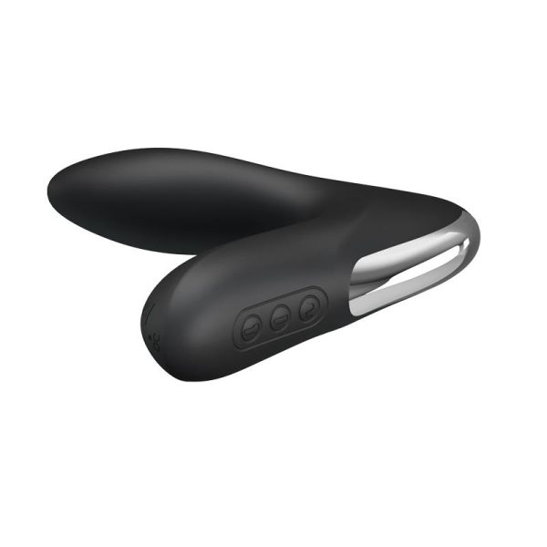 Anal Stimulator Inflatable Leonard Silicone USB Black - Image 2