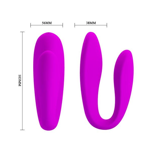 Couple Stimulator Remote Control Pink - Image 4