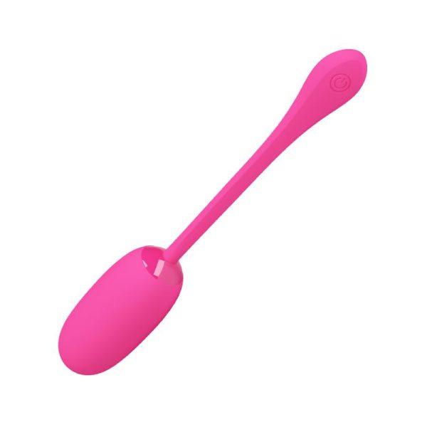 Vibrating Egg Julius USB Silicone Pink - Image 3