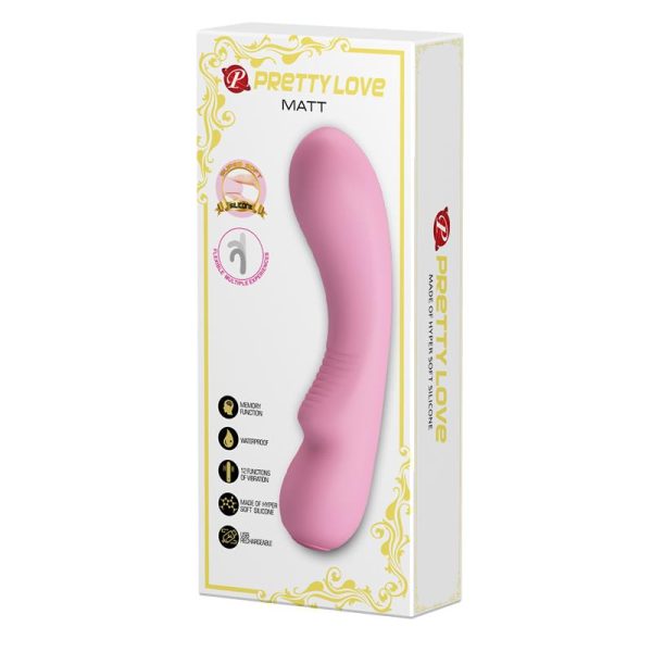 Vibrador Matt Smart Memory Function Pink - Image 8