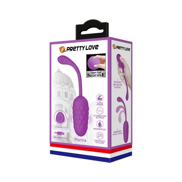 Vibrating Egg USB Silicone Marina - Image 9