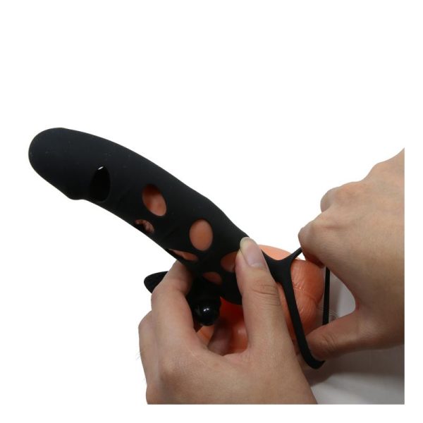Cock Sleeve with Bullet Black - Image 5