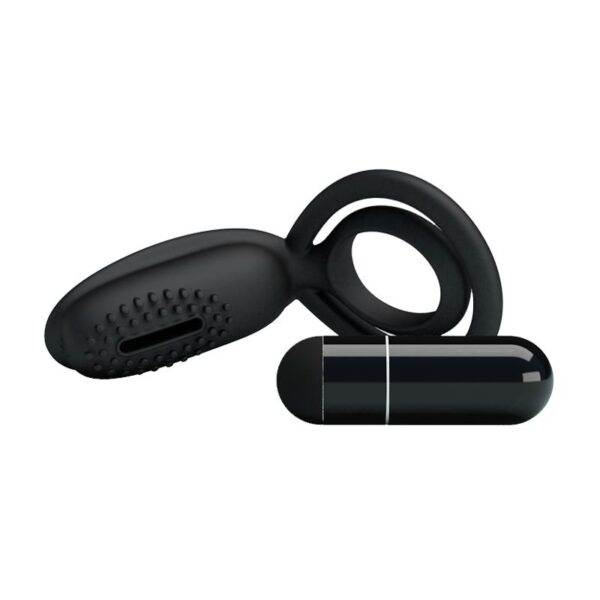 Pretty Love Vibrating Cock Ring Esther Black - Image 7