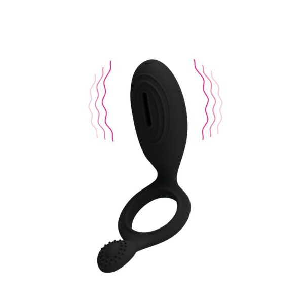 Pretty Love Cock Ring Ethel Black - Image 5