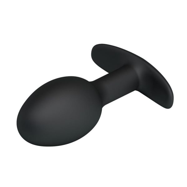 Anal Plug Black with Ball - Image 2
