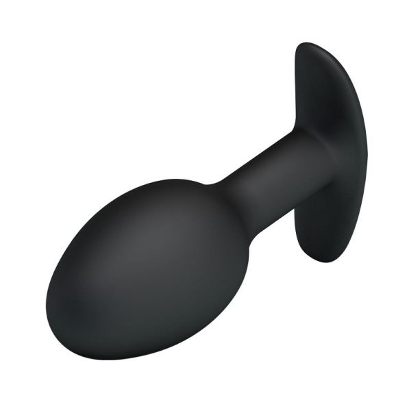 Anal Plug Black with Ball - Image 4