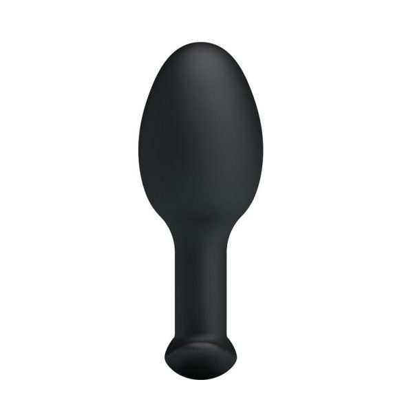 Anal Plug Black with Ball - Image 5