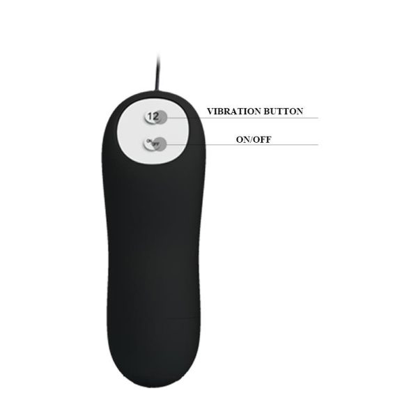 Anal Plug Black Anchor with Remote Control - Image 6