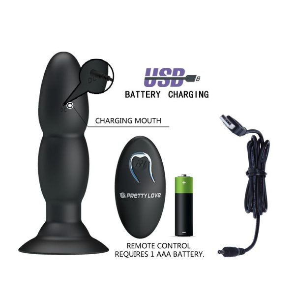 Anal Plug 4 Vibration and Rotation - Image 5
