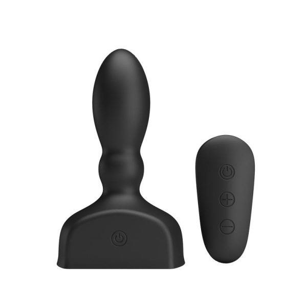 Anal Stimulator Harriet Inflatable USB Silicone Black - Image 2