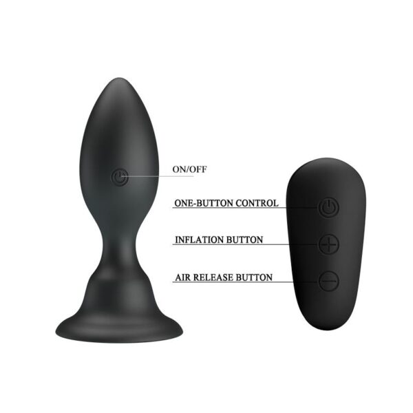 Mr. Play Vibrating Anal Plug with Remote Clave 50 - Image 6
