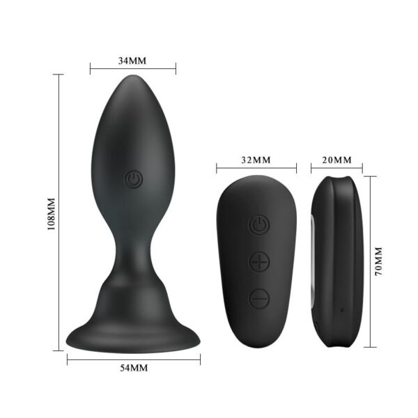 Mr. Play Vibrating Anal Plug with Remote Clave 50 - Image 8
