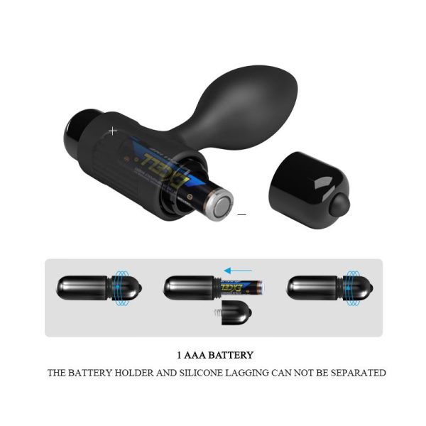 Butt Plug With Vibration Silcione - Image 9
