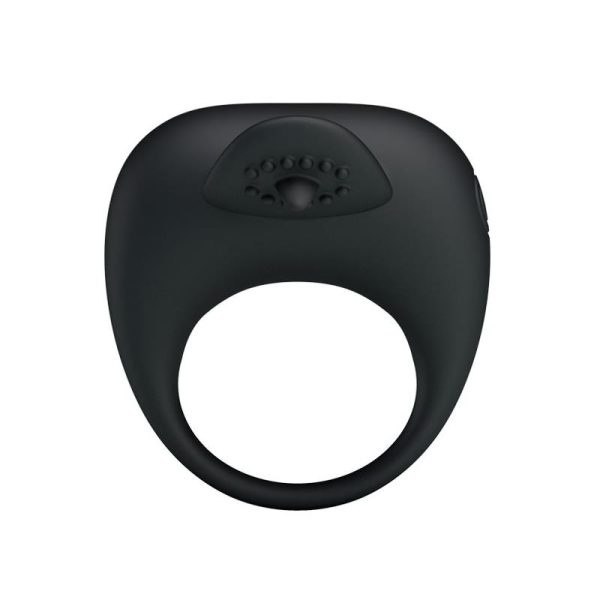 Pretty Love Anillo Vibrador Tonguo Negro - Image 2