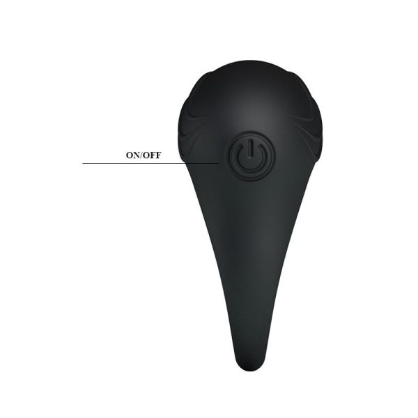 Vibrating Cock Ring Bertram Black - Image 6