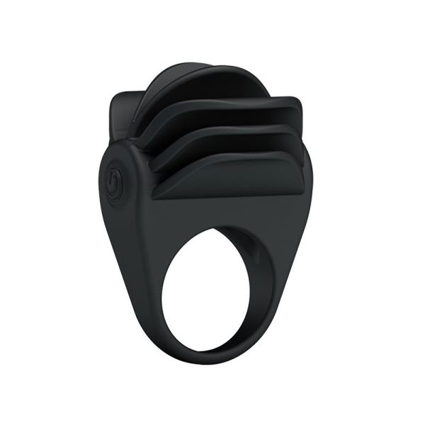 Pretty Love Vibrating Cock Ring Chester Black - Image 2