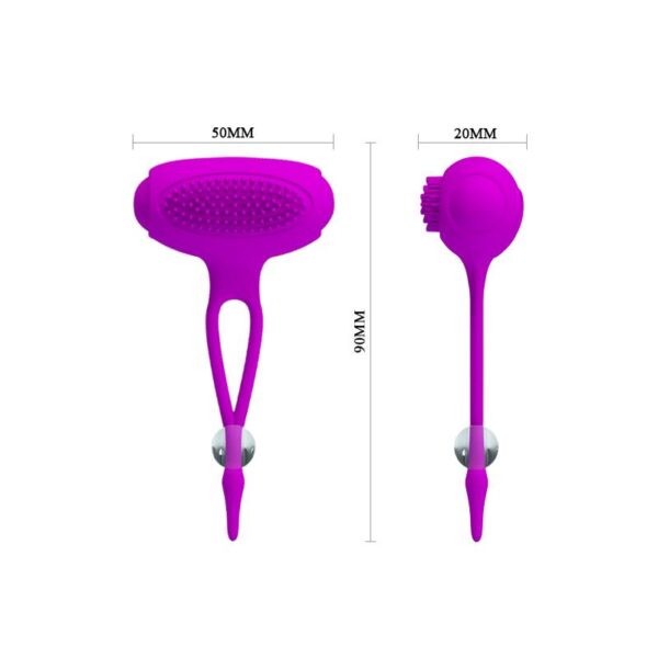 Pretty Love Nipples Clamps Bancroft Purple - Image 5