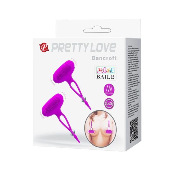 Pretty Love Nipples Clamps Bancroft Purple - Image 8