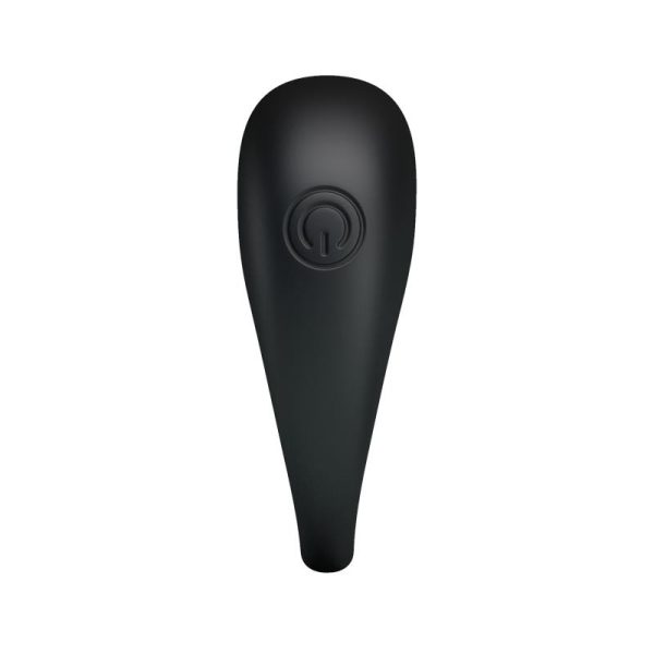 Pretty Love Vibrating Cock Ring Trap Black - Image 3
