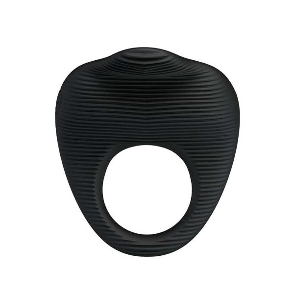 Vibrating Cock Ring Thimble Black - Image 2