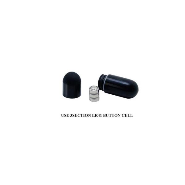 Vibrating Cock Ring Thimble Black - Image 7